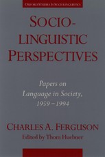 Sociolinguistic Perspectives