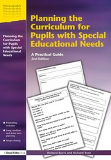 Planning the Curriculum for Pupils with Special Educational Needs