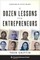A Dozen Lessons for Entrepreneurs