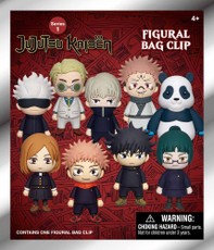 Kuprinės pakabukas „Jujutsu Kaisen“ 3D, 1 serija, atsitiktinėje pakuotėje (blind pack), 1 vnt.