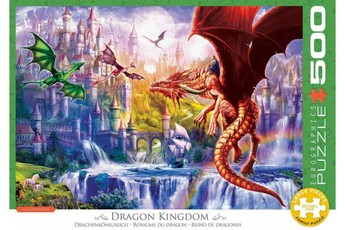 Dėlionė „Drakonų karalystė”, 500 dalių