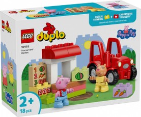 LEGO DUPLO Peppa Pig 10468 „Traktorius ir turgus“