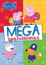 Peppa Pig. Kiaulytė Pepa: mega spalvinimo knyga
