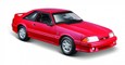 Ford Mustang SVT Cobra 1993 raudonas 1/24 modelo automobiliukas.