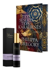 Knygos ir kvepalų rinkinys: Trys seserys, trys karalienės + Les Secrets CACHEMIRE EDP