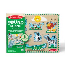 Garsinė dėlionė MELISSA & DOUG Zoo Animal