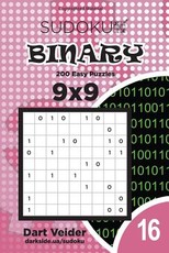 Sudoku Binary - 200 Easy Puzzles 9x9 (Volume 16)