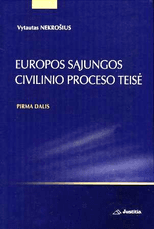 Europos Sąjungos civilinio proceso teisė (I dalis)