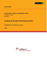 Liebig, K: Catching up through technology absorption
