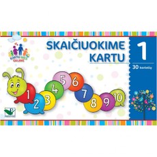 Skaičiuokime kartu 1. 30 kortelių rinkinys