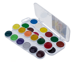 Akvarelė be teptuko 24 sp.Gamma