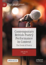 Contemporary British Poetry Performance in Context
