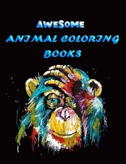 Awesome Animal Coloring Books