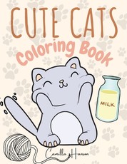 Cute Cats Coloring Book