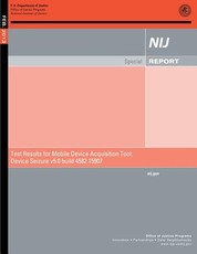 Test Results for Mobile Device Acquisition Tool