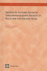Options to Increase Access to Telecommunications Services in Rural and Low-Income Areas