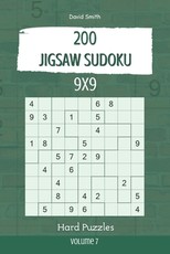 Jigsaw Sudoku - 200 Hard Puzzles 9x9 vol.7