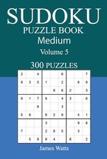 300 Medium Sudoku Puzzle Book