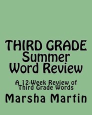THIRD GRADE Summer Word Review