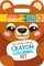 My Carry-Along Crayon Coloring Set: Bear & Friends (Ages 4+)