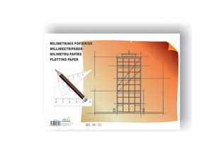 Milimetrinis popierius A4/20l MM-P(20)