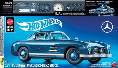 MATTEL BRICK SHOP HOT WHEELS konstruktorius – Mercedez Benz 300 SL (HWW25)