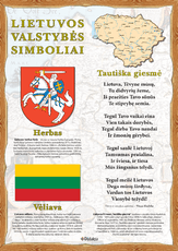 Lietuvos valstybės simboliai (A 4)