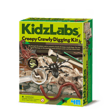 4M Vaikiška laboratorija: šiurpių ropojančių gyvių kasinėjimo rinkinys
