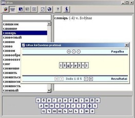 Lietuvių - rusų ir rusų - lietuvių kalbų žodynas LiRus - programinė įranga