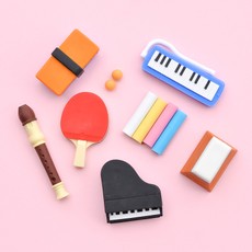 IWAKO trintukų-dėlionių rinkinys „School Supply No.2“