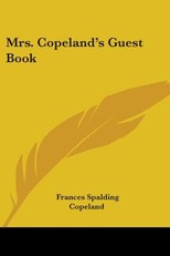 Mrs. Copeland's Guest Book