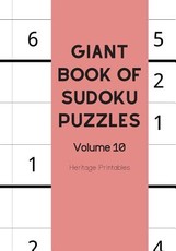 Giant Book of Sudoku Puzzles Volume 10
