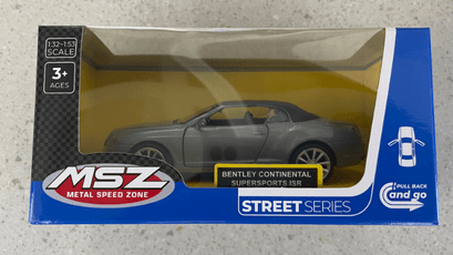 MSZ v Bentley Continental Supersports ISR, skalė 1:43