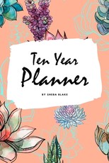 10 Year Planner - 2020-2029 (6x9 Softcover Monthly Planner)