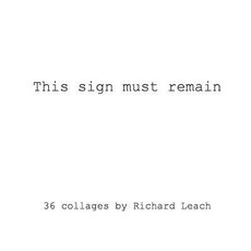 This sign must remain