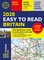 2028 Philip's Easy to Read Road Atlas of Britain (A4 Paperback)