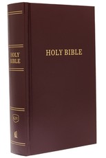 KJV, Pew Bible, Hardcover, Burgundy, Red Letter Edition