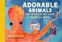 Adorable Animals Watercolor Postcard Coloring Book