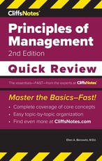 CliffsNotes Principles of Management