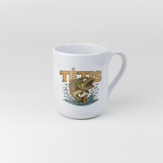 Puodelis žvejui TĖTIS, 330 ml