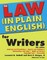 Law (In Plain English)(R) for Writers