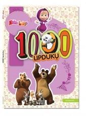 Maša ir Lokys. 1000 lipdukų
