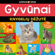 Gyvūnai. Knygelių dėžutė