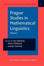 Prague Studies in Mathematical Linguistics
