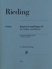 Konzert h-moll op. 35 für Violine und Klavier