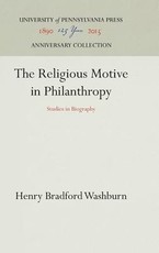 The Religious Motive in Philanthropy