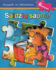 Knygelė su dėlionėmis. Saldžių sapnų