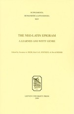 The Neo-Latin Epigram
