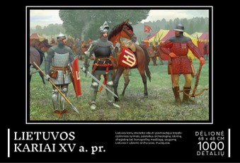Dėlionė „Lietuvos kariai XV a. pr.“