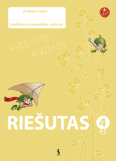 Riešutas. Papildomos matematikos užduotys 4 klasei. 2-asis sąsiuvinis (serija „Šok“)